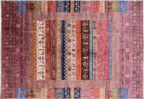 Persian Gabbeh Tribal Hand-Knotted Wool Rug - Manhattan Rugs