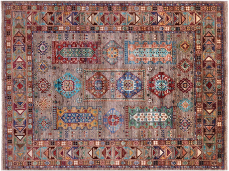 Fine Turkmen Ersari Hand-Knotted Wool Rug - Manhattan Rugs