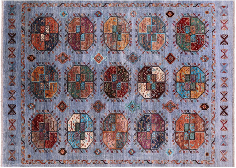 Hand-Knotted Super Turkmen Ersari Rug - Manhattan Rugs