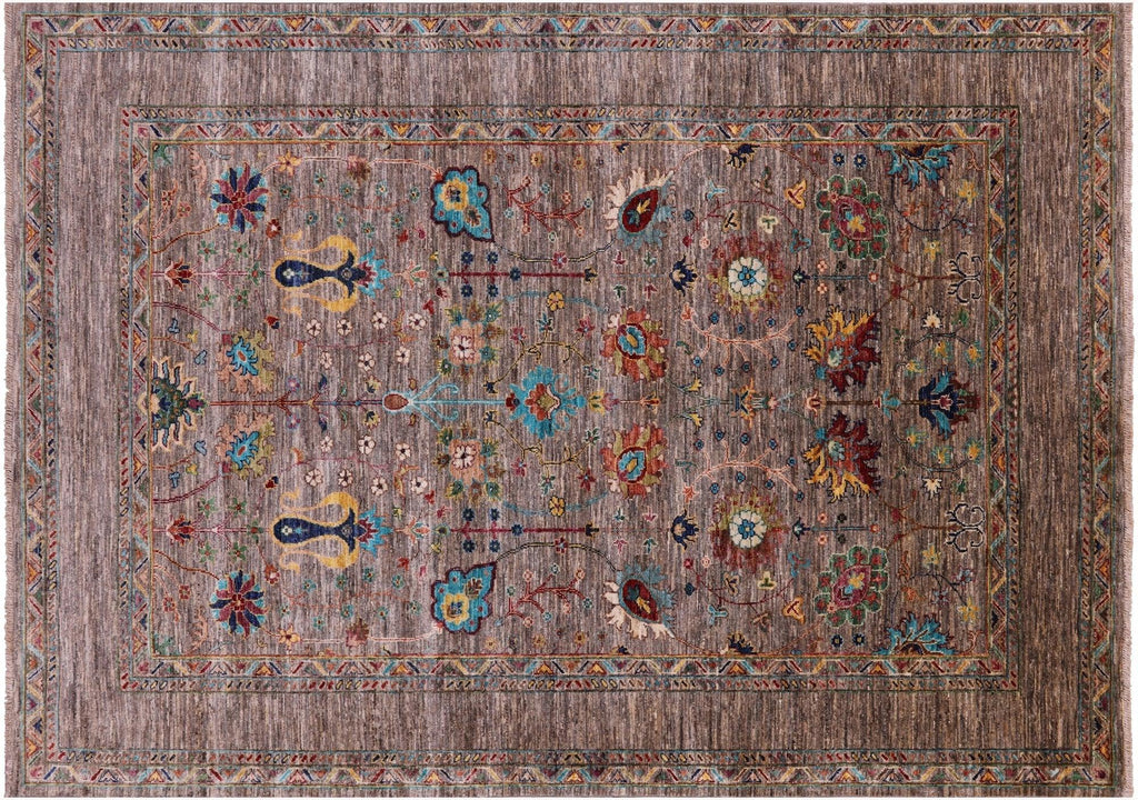 Persian Tabriz Hand Knotted Wool Rug - Manhattan Rugs