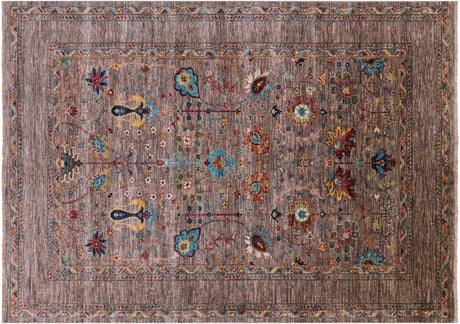 Persian Tabriz Hand Knotted Wool Rug - Manhattan Rugs