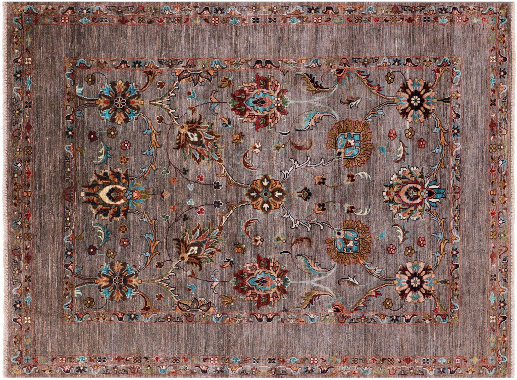 Persian Tabriz Hand Knotted Wool Rug - Manhattan Rugs