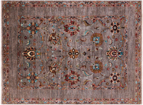Persian Tabriz Hand Knotted Wool Rug - Manhattan Rugs