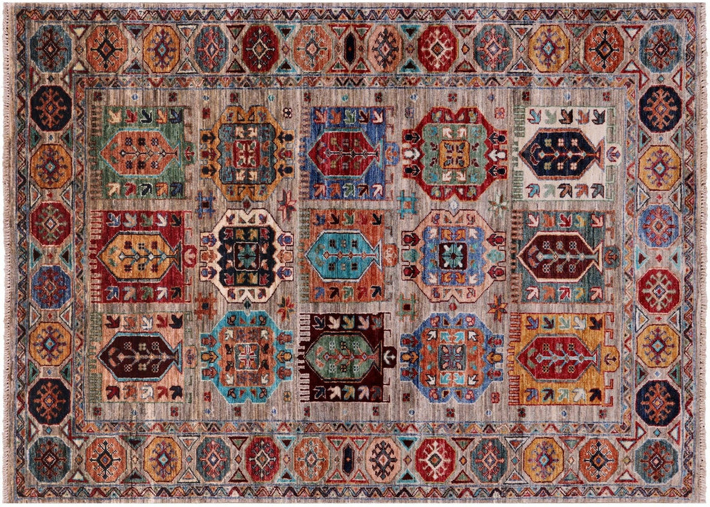 Fine Turkmen Ersari Hand Knotted Wool Rug - Manhattan Rugs