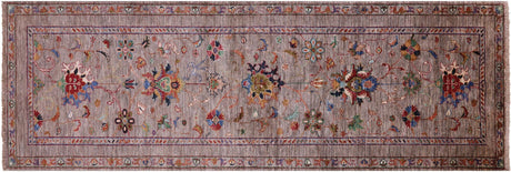 Persian Tabriz Handmade Wool Runner Rug - Manhattan Rugs