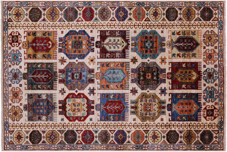 Fine Turkmen Ersari Handmade Wool Rug - Manhattan Rugs