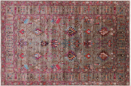 Hand Knotted Persian Tabriz Wool Rug - Manhattan Rugs