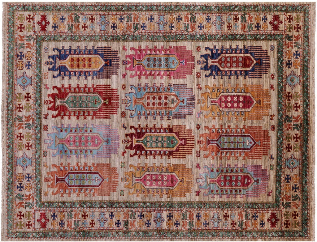 Handmade Fine Turkmen Ersari Wool Rug - Manhattan Rugs