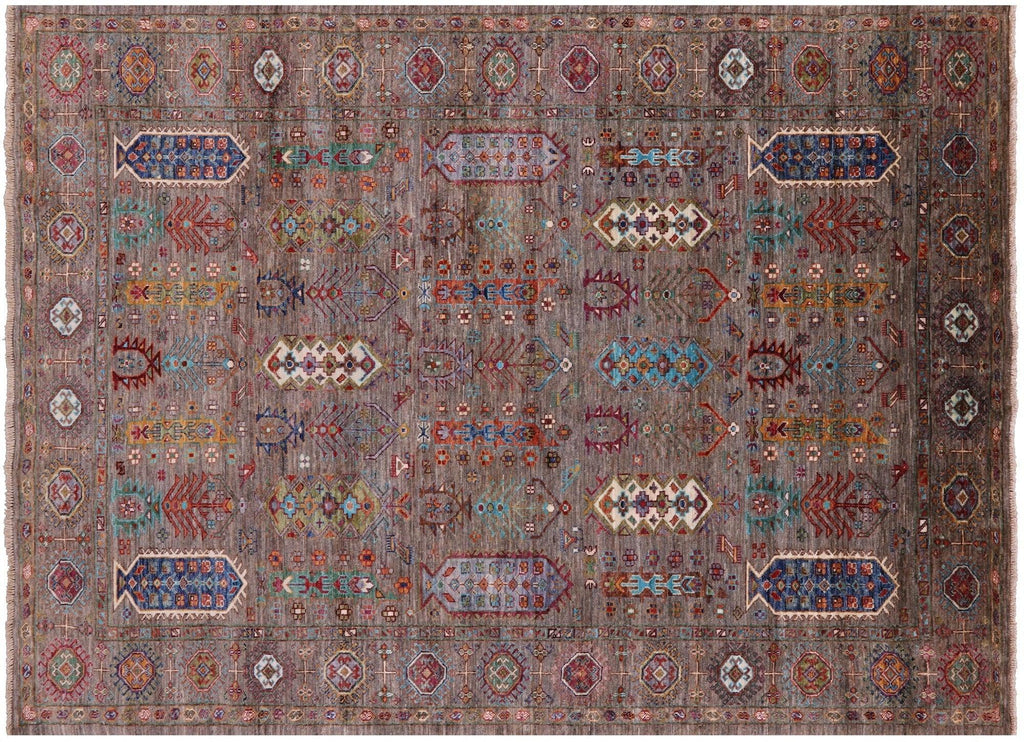 Handmade Fine Turkmen Ersari Wool Rug - Manhattan Rugs