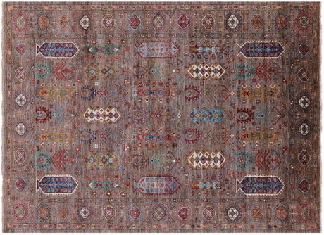 Handmade Fine Turkmen Ersari Wool Rug - Manhattan Rugs