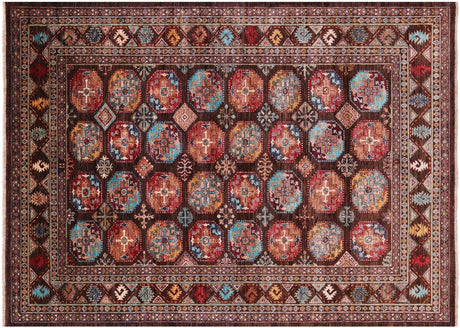 Hand Knotted Super Turkmen Ersari Wool Rug - Manhattan Rugs