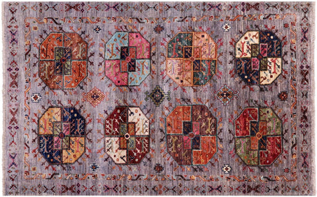 Hand Knotted Super Turkmen Ersari Rug - Manhattan Rugs