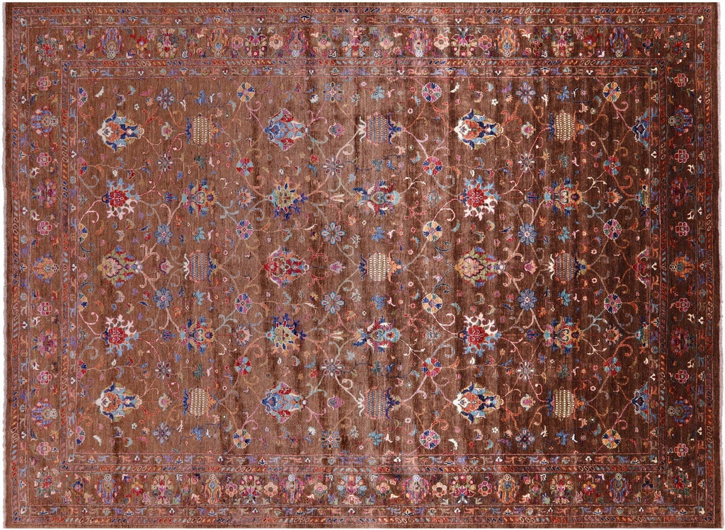 Persian Tabriz Hand Knotted Wool Rug - Manhattan Rugs