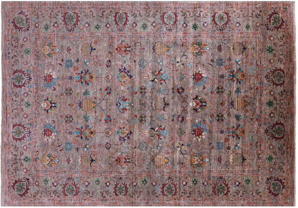 Persian Tabriz Hand Knotted Wool Rug - Manhattan Rugs