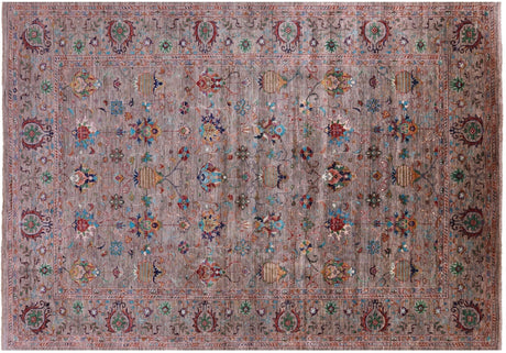 Persian Tabriz Hand Knotted Wool Rug - Manhattan Rugs