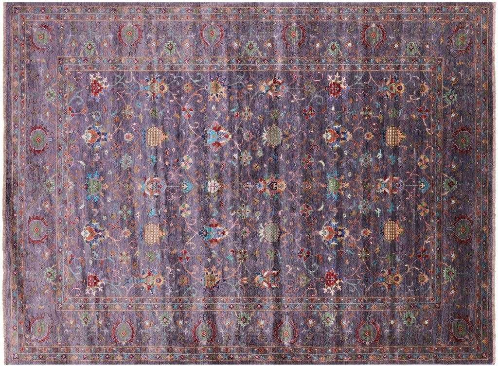 Persian Tabriz Hand Knotted Wool Rug - Manhattan Rugs