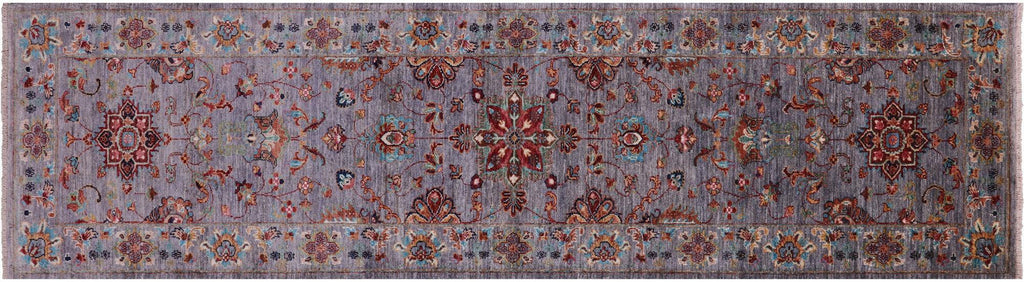 Hand-Knotted Persian Tabriz Wool Runner Rug - Manhattan Rugs