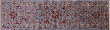 Hand-Knotted Persian Tabriz Wool Runner Rug - Manhattan Rugs