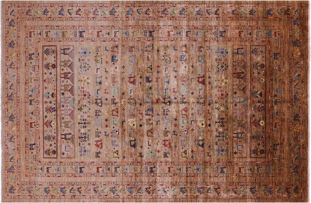 Tribal Persian Gabbeh Handmade Wool Rug - Manhattan Rugs