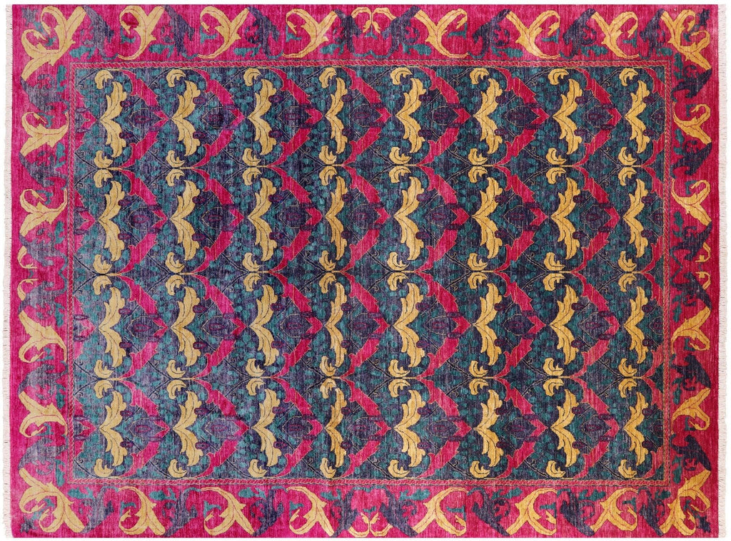 William Morris Hand Knotted Wool Area Rug - Manhattan Rugs