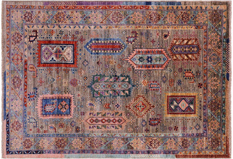 Hand Knotted Tribal Fine Serapi Wool Rug - Manhattan Rugs