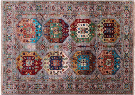 Fine Turkmen Ersari Handmade Wool Rug - Manhattan Rugs