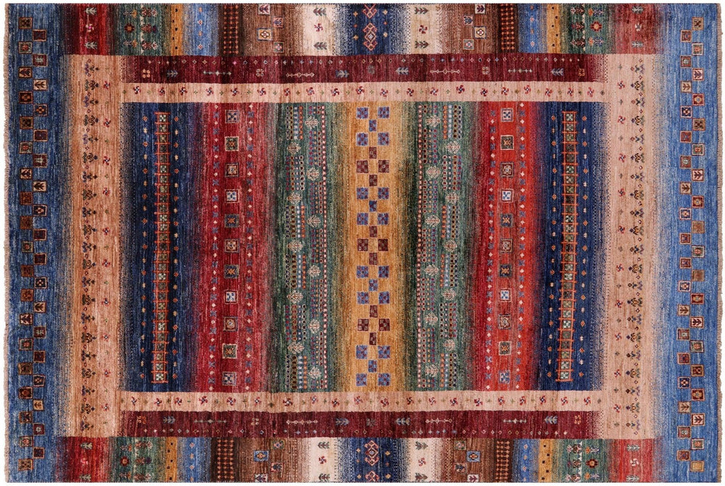 Hand-Knotted Persian Gabbeh Tribal Rug - Manhattan Rugs