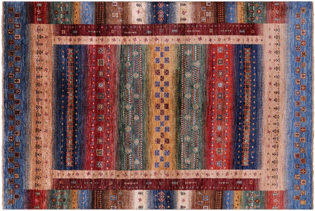 Hand-Knotted Persian Gabbeh Tribal Rug - Manhattan Rugs