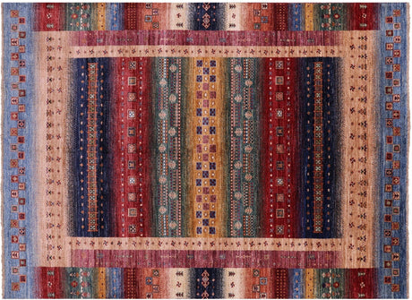 Hand-Knotted Tribal Persian Gabbeh Rug - Manhattan Rugs