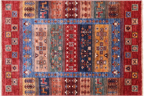 Hand-Knotted Persian Gabbeh Tribal Rug - Manhattan Rugs