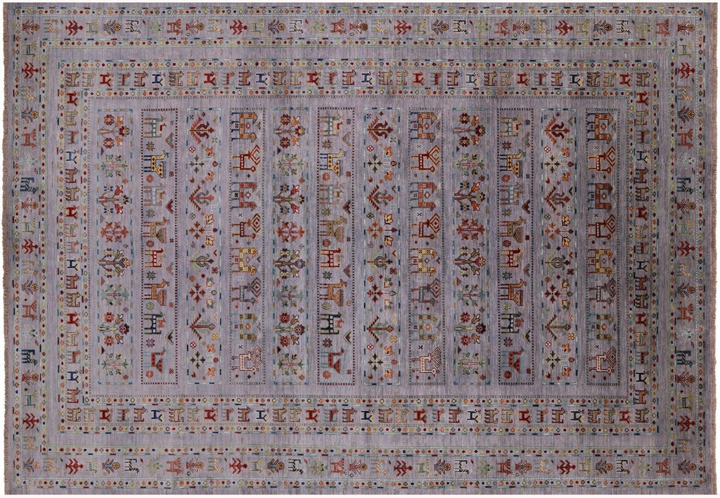 Tribal Persian Gabbeh Handmade Wool Rug - Manhattan Rugs