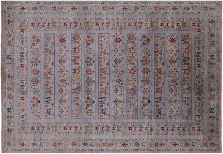 Tribal Persian Gabbeh Handmade Wool Rug - Manhattan Rugs