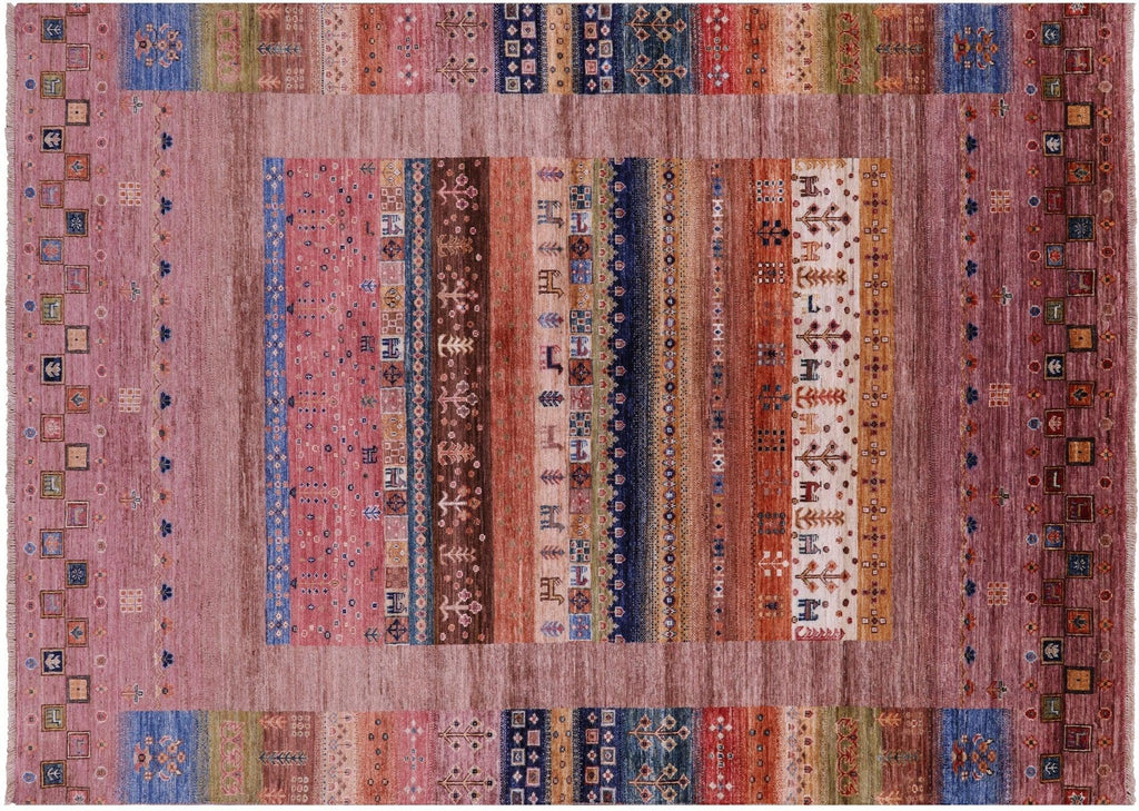Tribal Persian Gabbeh Handmade Wool Rug - Manhattan Rugs