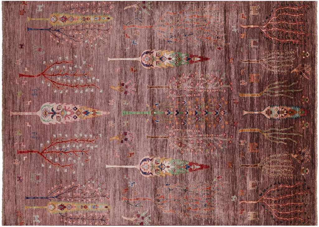 Tribal Persian Gabbeh Hand-Knotted Rug - Manhattan Rugs