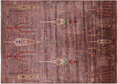 Tribal Persian Gabbeh Hand-Knotted Rug - Manhattan Rugs