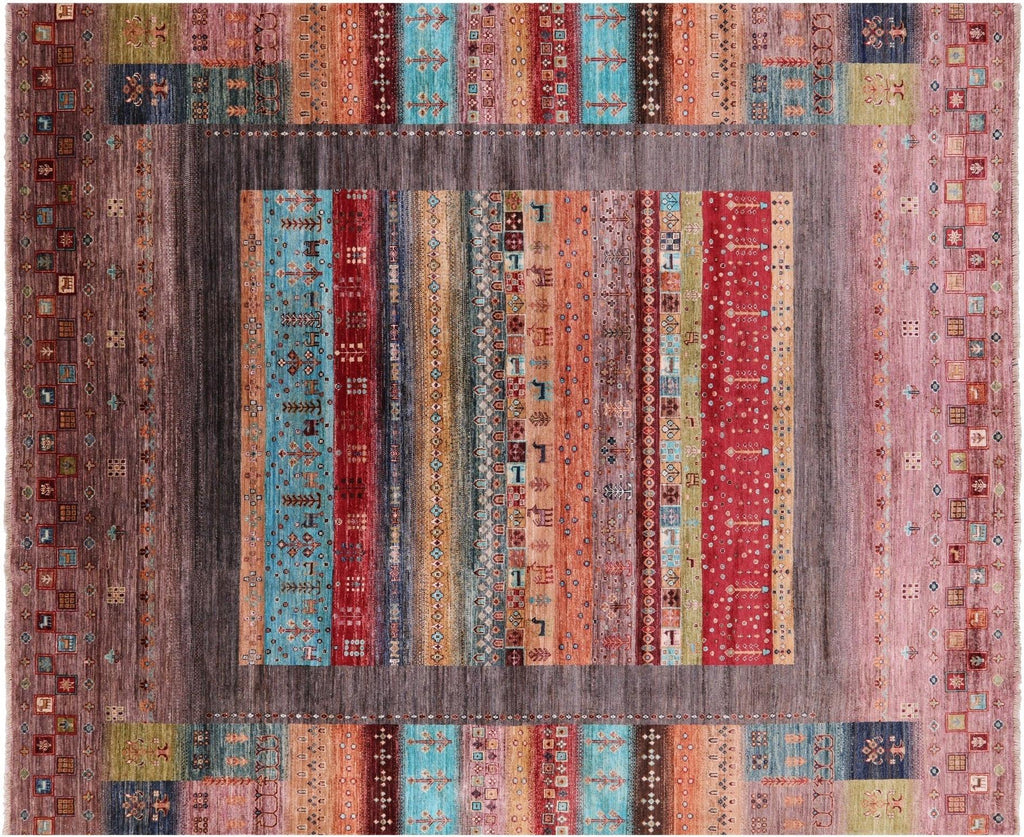 Tribal Persian Gabbeh Handmade Wool Rug - Manhattan Rugs