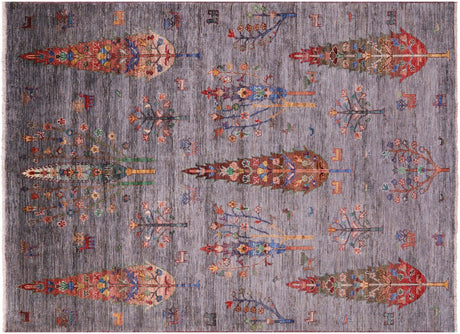 Handmade Persian Gabbeh Tribal Wool Rug - Manhattan Rugs