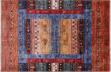 Persian Gabbeh Tribal Handmade Rug - Manhattan Rugs