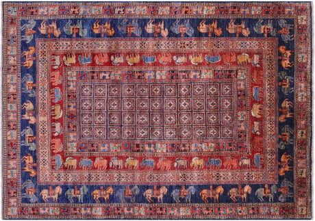 Antiqued Pazyryk Historical Design Handmade Rug - Manhattan Rugs