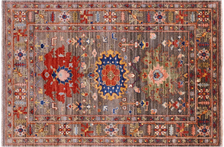 Hand-Knotted Super Heriz Serapi Wool Rug - Manhattan Rugs