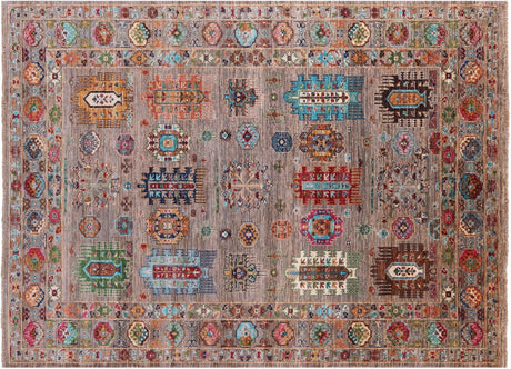 Handmade Fine Turkmen Ersari Wool Rug - Manhattan Rugs