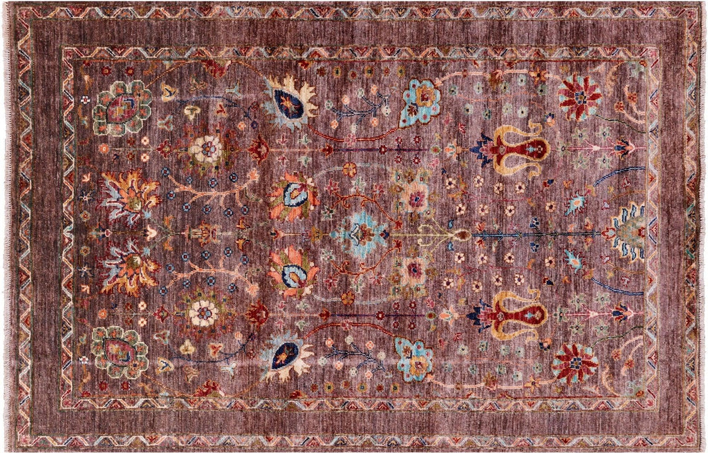 Hand-Knotted Persian Tabriz Wool Rug - Manhattan Rugs