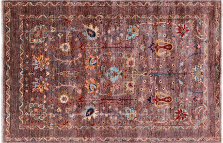 Hand-Knotted Persian Tabriz Wool Rug - Manhattan Rugs