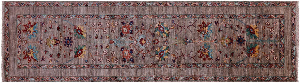 Persian Tabriz Hand Knotted Wool Runner Rug - Manhattan Rugs
