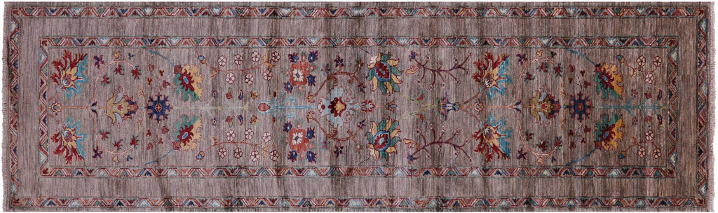 Persian Tabriz Hand Knotted Wool Runner Rug - Manhattan Rugs