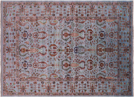 Persian Tabriz Hand Knotted Wool Rug - Manhattan Rugs