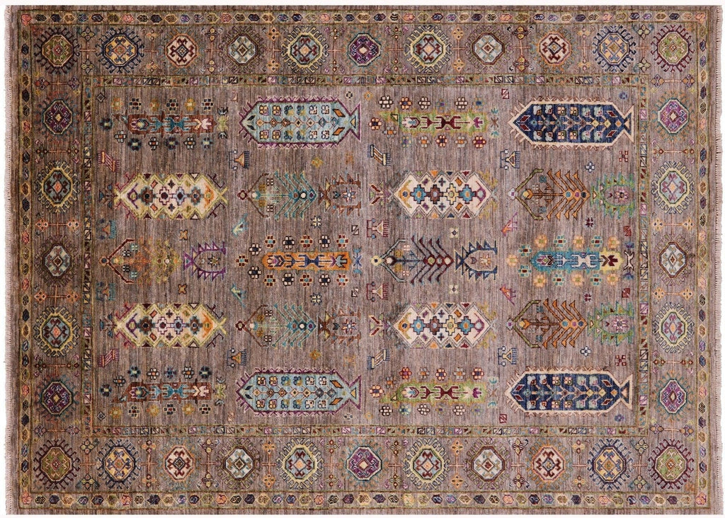Fine Turkmen Ersari Hand Knotted Rug - Manhattan Rugs