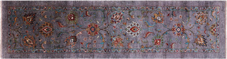 Persian Tabriz Hand Knotted Runner Wool Rug - Manhattan Rugs