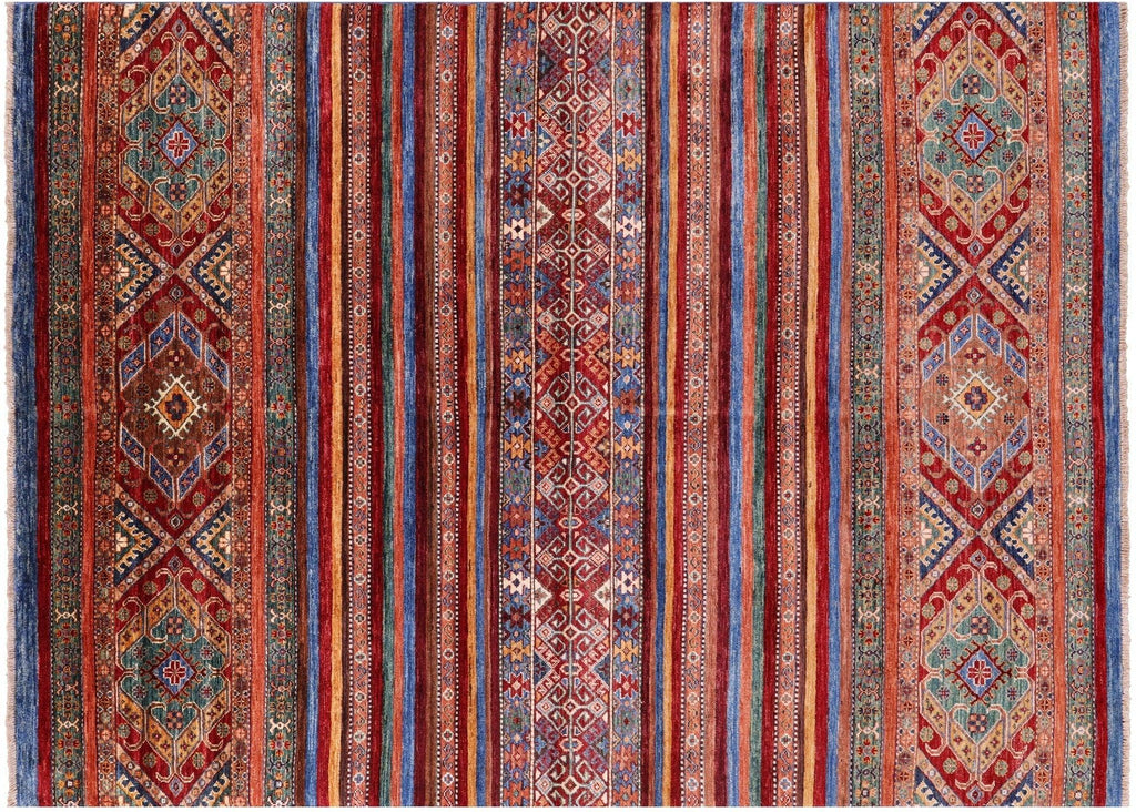 Super Kazak Khorjin Hand Knotted Wool Rug - Manhattan Rugs