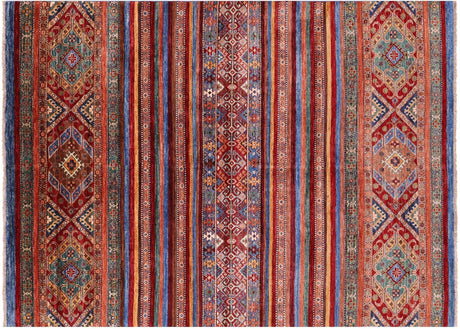 Super Kazak Khorjin Hand Knotted Wool Rug - Manhattan Rugs